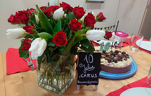 Aktuelles · 10 Jahre CARUS HAUSARZTPRAXIS Aktuelles · 10 Jahre CARUS HAUSARZTPRAXIS
